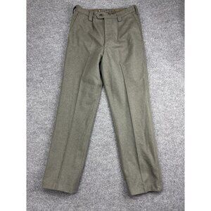 Vintage Sturm Pants Mens 32x31 Wool Blend German Military Trousers SG 48
